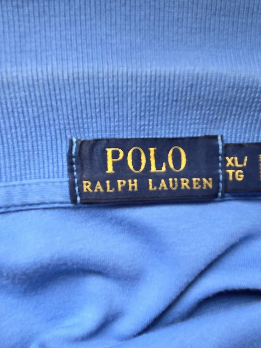 Polo Ralph Lauren blue polo